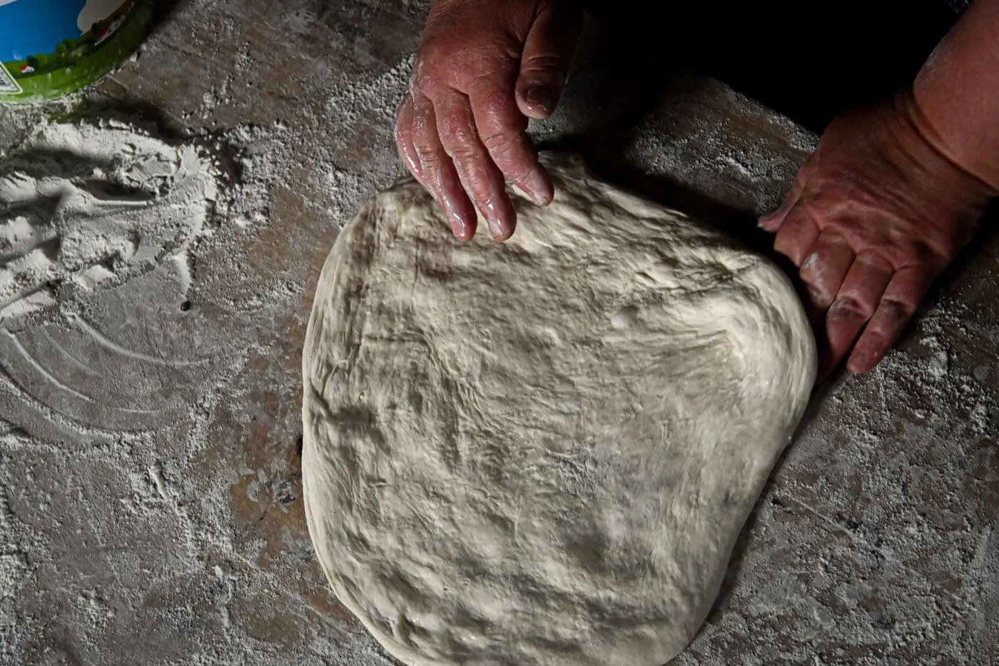 L’impasto lavorato a mano, un altro scorcio