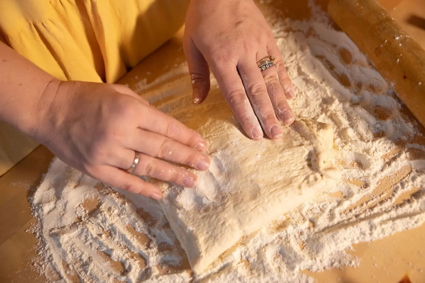 L’impasto lavorato a mano